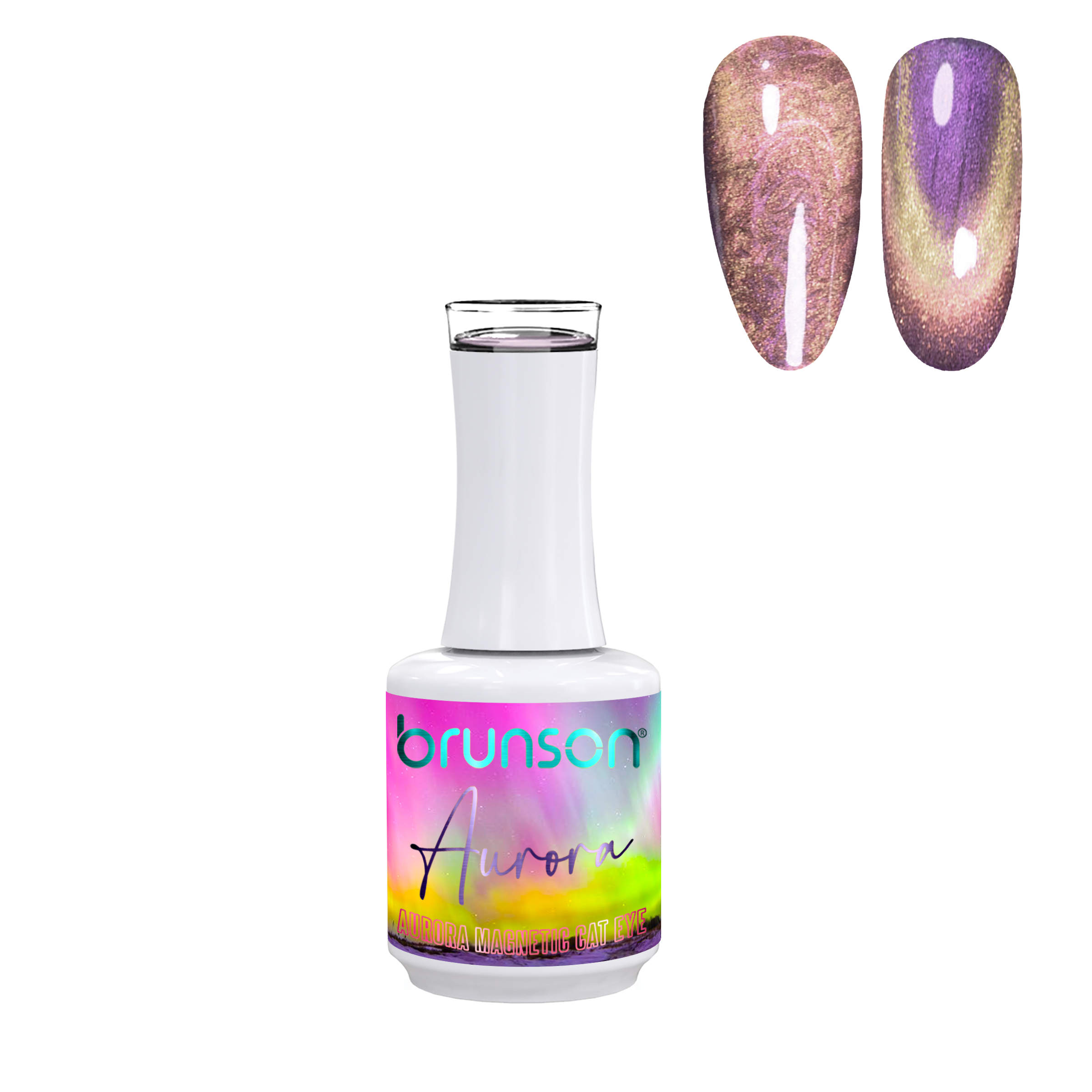 Auroras Magnetic Cat Eye Gel Nail Polish BAMC019