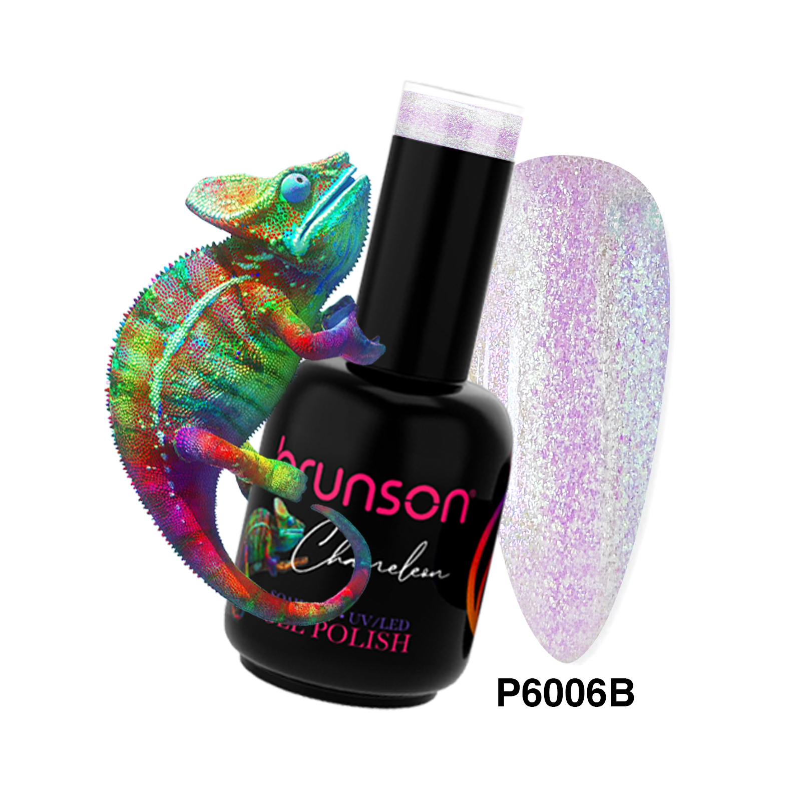 Chameleon Glitter Gel Nail Polish P6006B