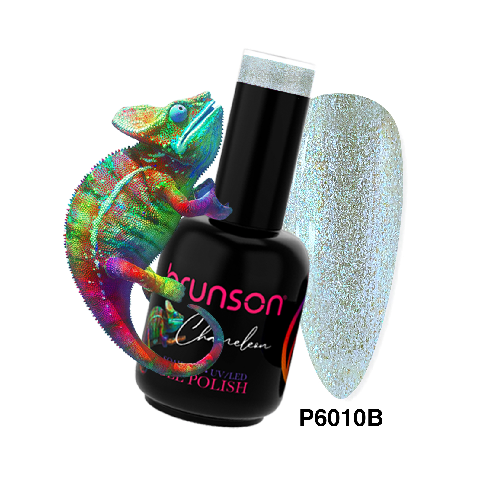 Chameleon Glitter Gel Nail Polish P6010B