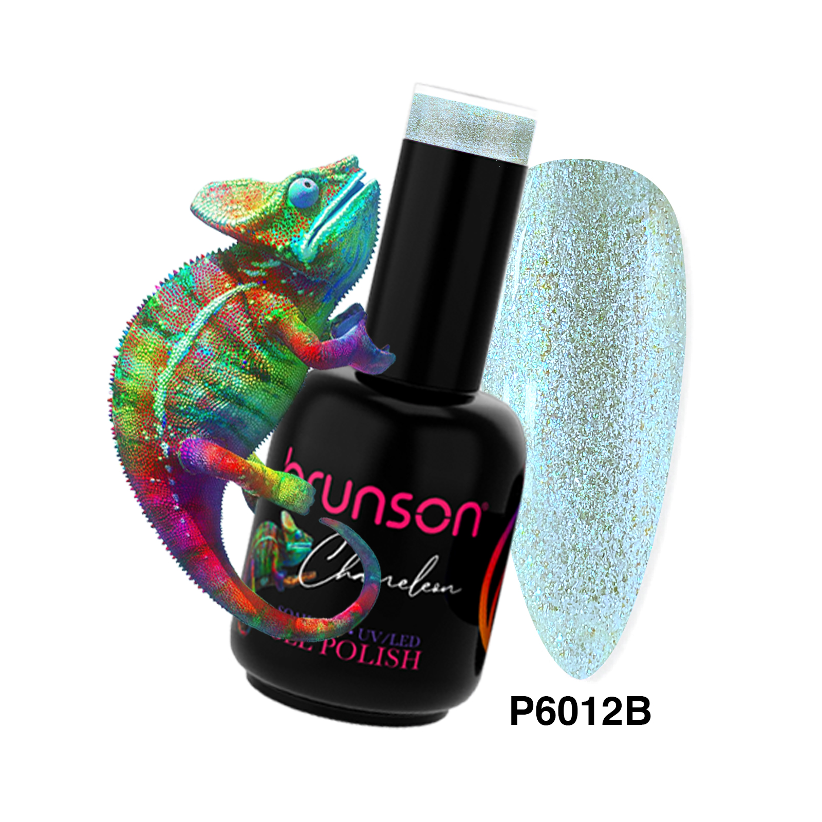 Chameleon Glitter Gel Nail Polish P6012B