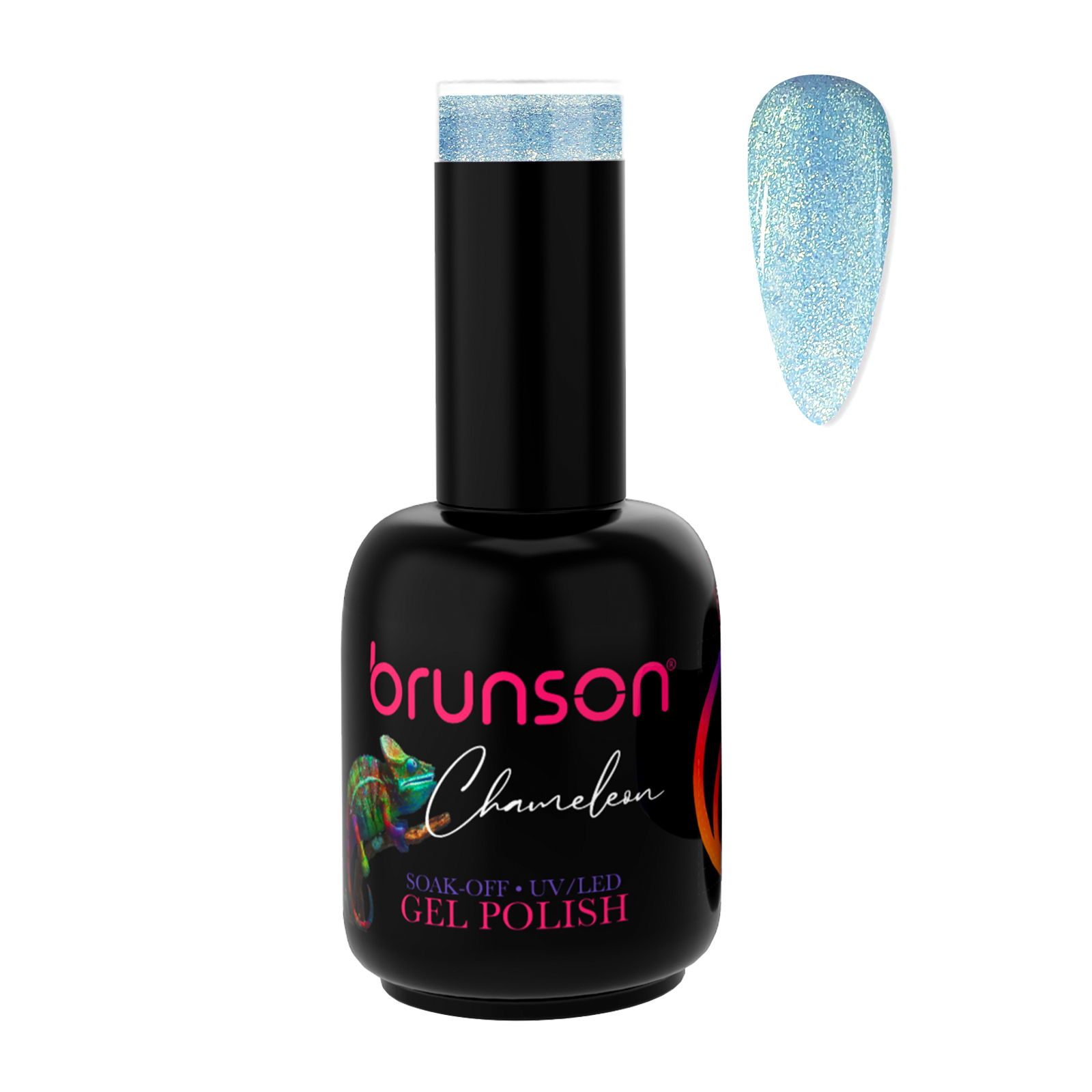 Chameleon Glitter Gel Nail Polish P6014B