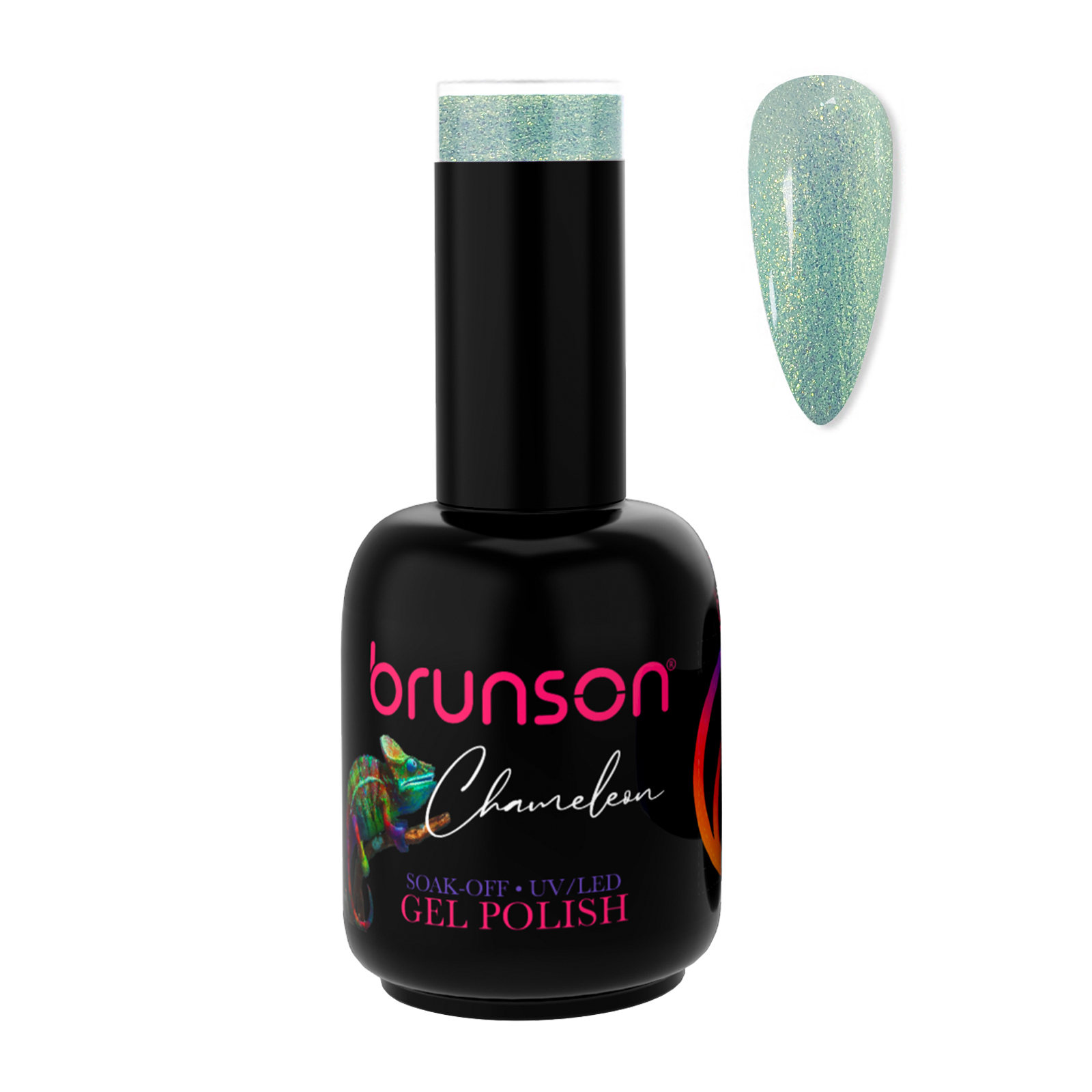 Chameleon Glitter Gel Nail Polish P6018B