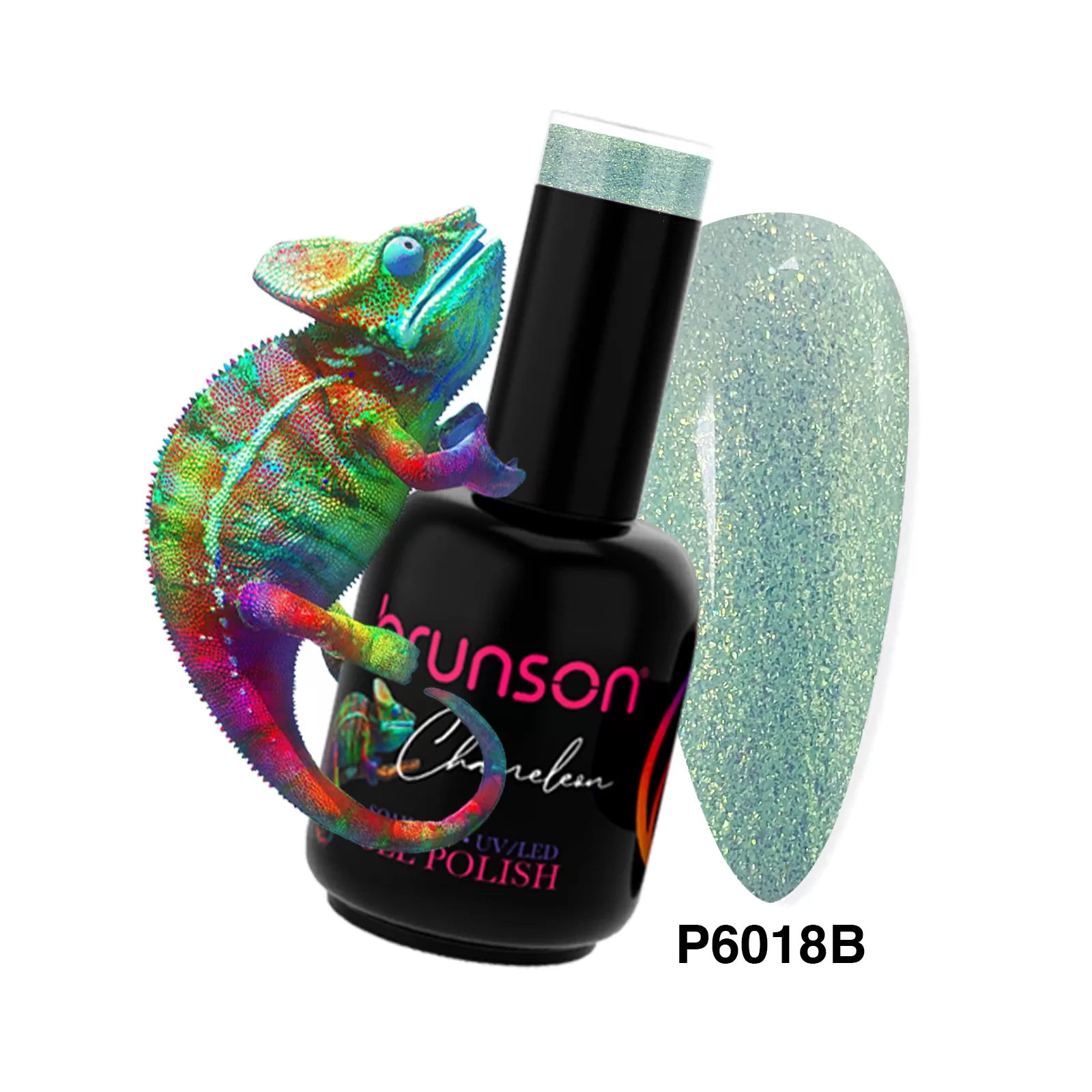 Chameleon Glitter Gel Nail Polish P6018B