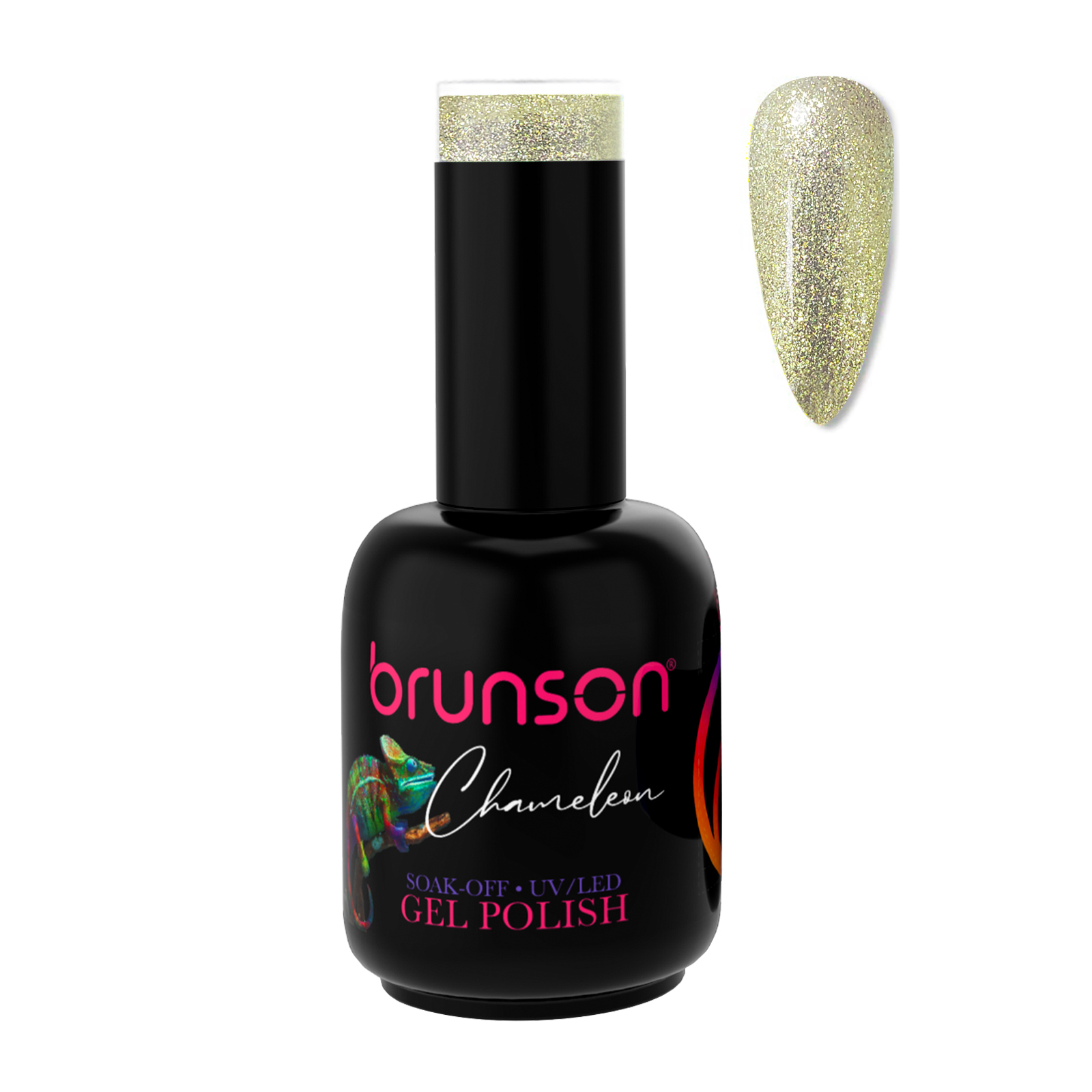 Chameleon Glitter Gel Nail Polish P6021B