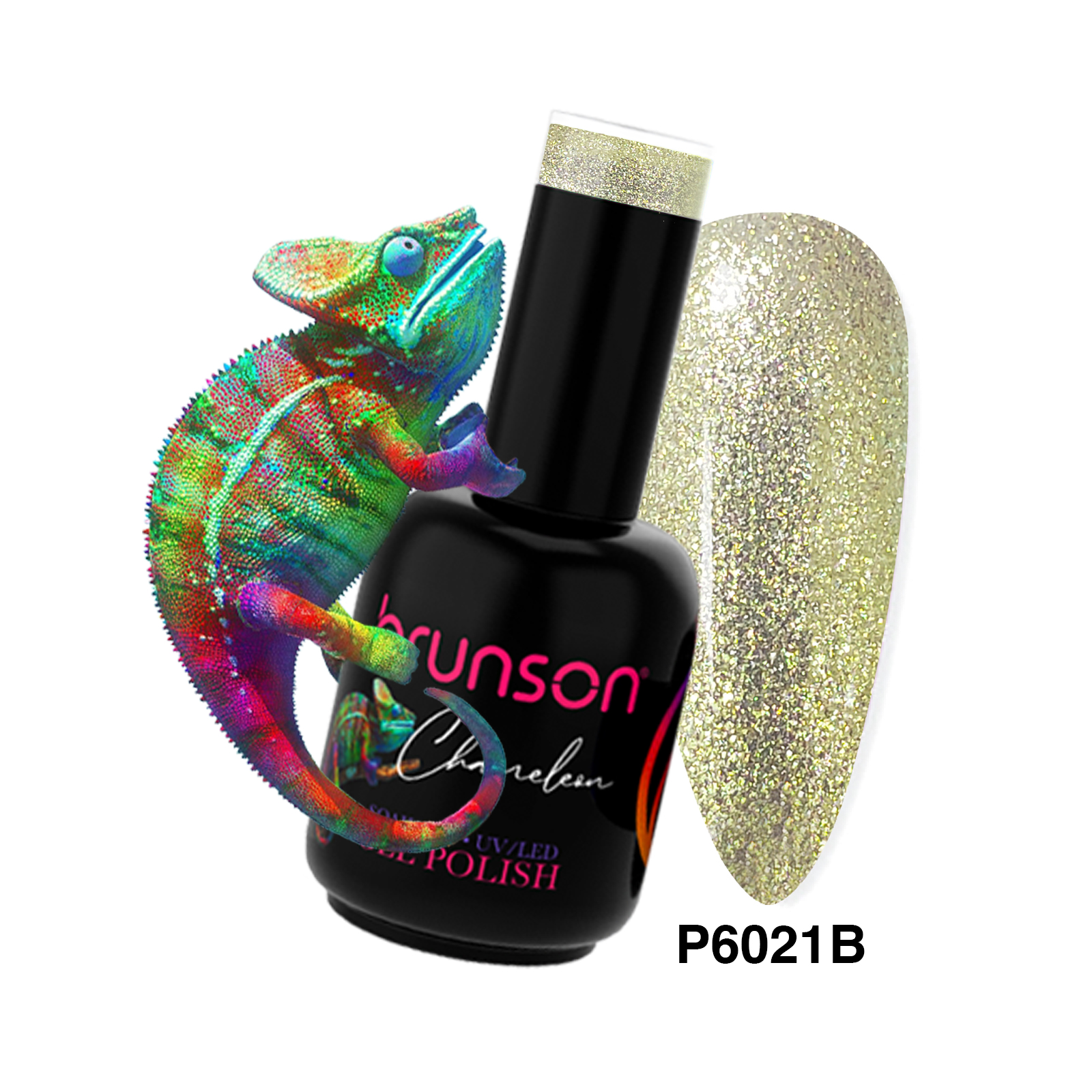 Chameleon Glitter Gel Nail Polish P6021B