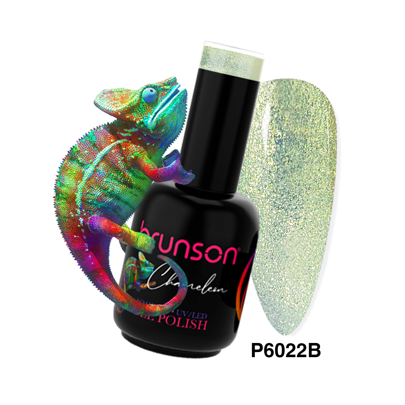 Chameleon Glitter Gel Nail Polish P6022B