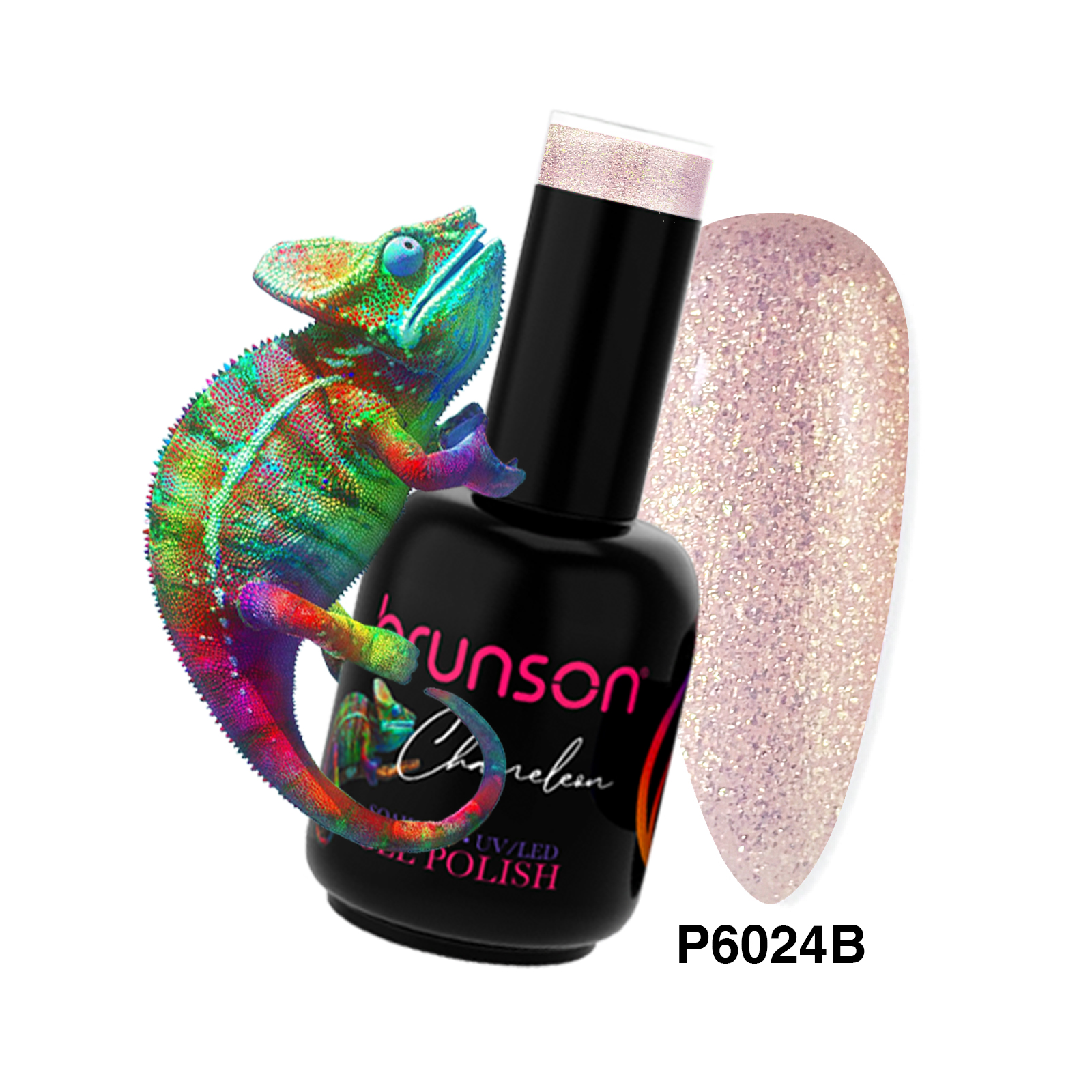 Chameleon Glitter Gel Nail Polish P6024B