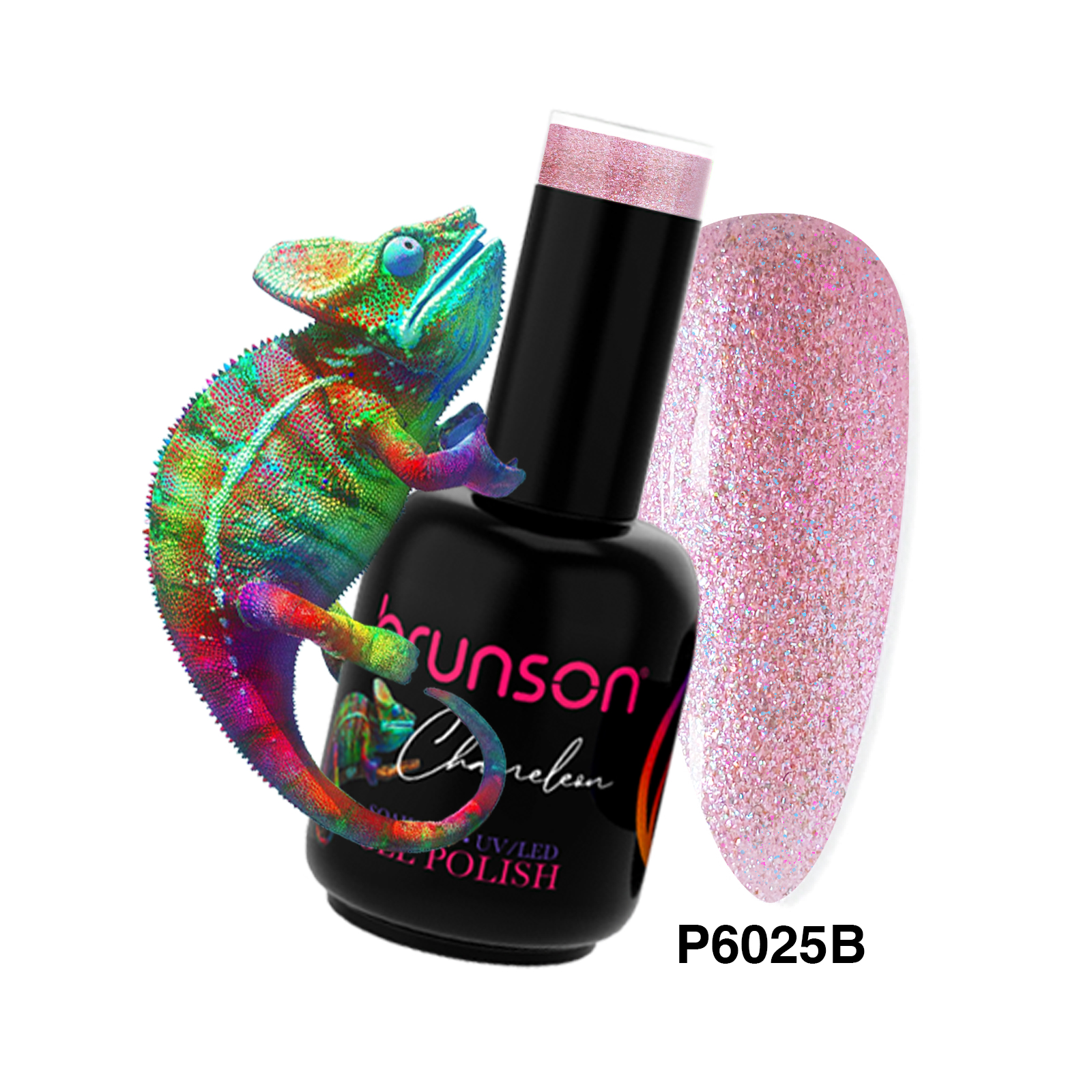 Chameleon Glitter Gel Nail Polish P6025B