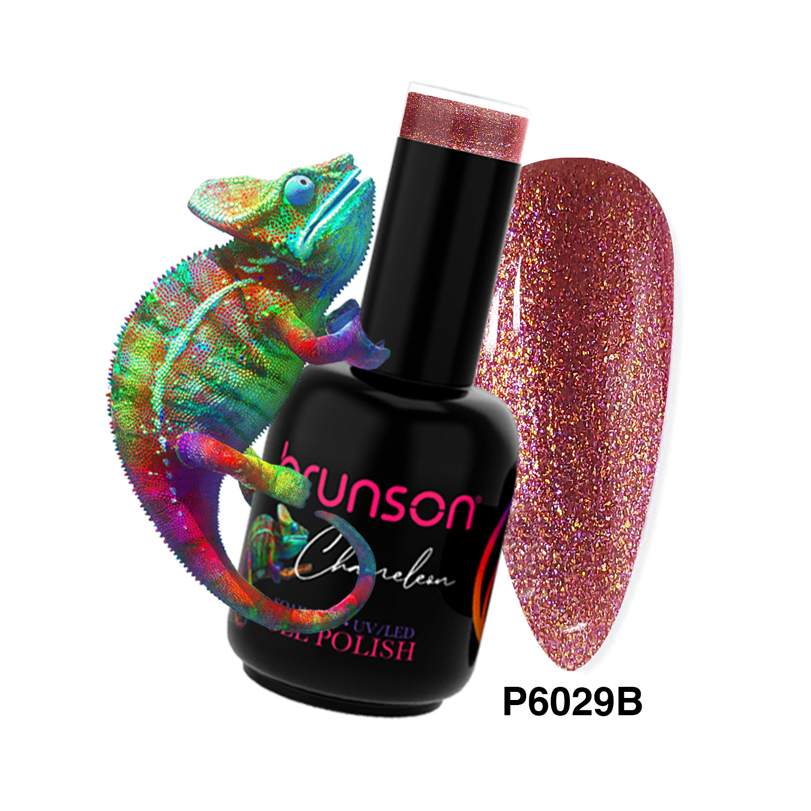 Chameleon Glitter Gel Nail Polish P6029B