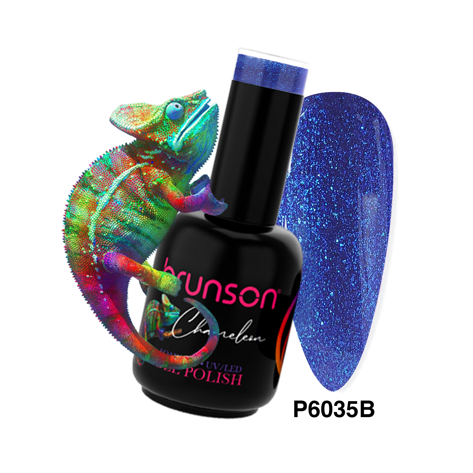 Chameleon Glitter Gel Nail Polish P6035B