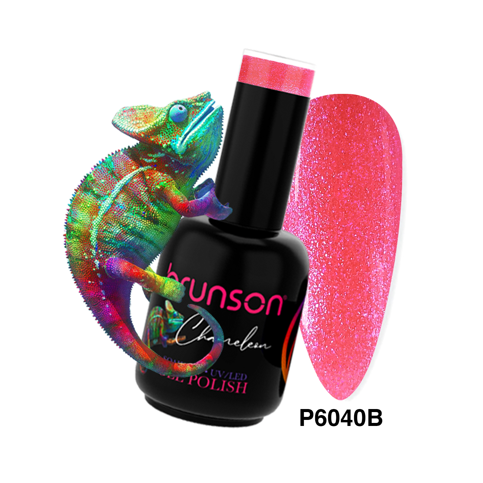 Chameleon Glitter Gel Nail Polish P6040B