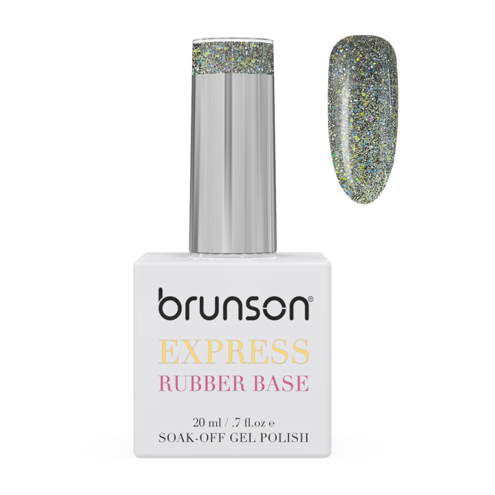 Glitter Shade Rubber Base Coat Gel Polish 