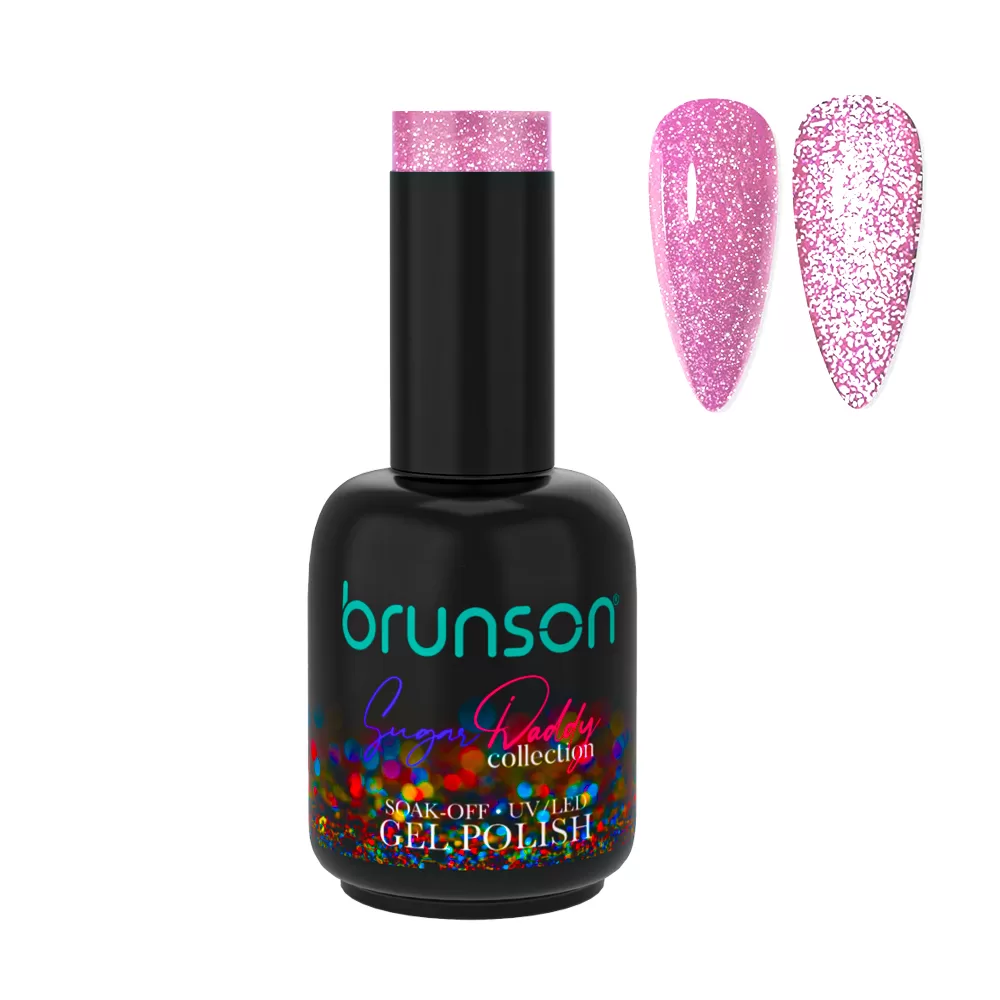 glitter-gel-polish-B50144 Sugar Daddy Gel Polish