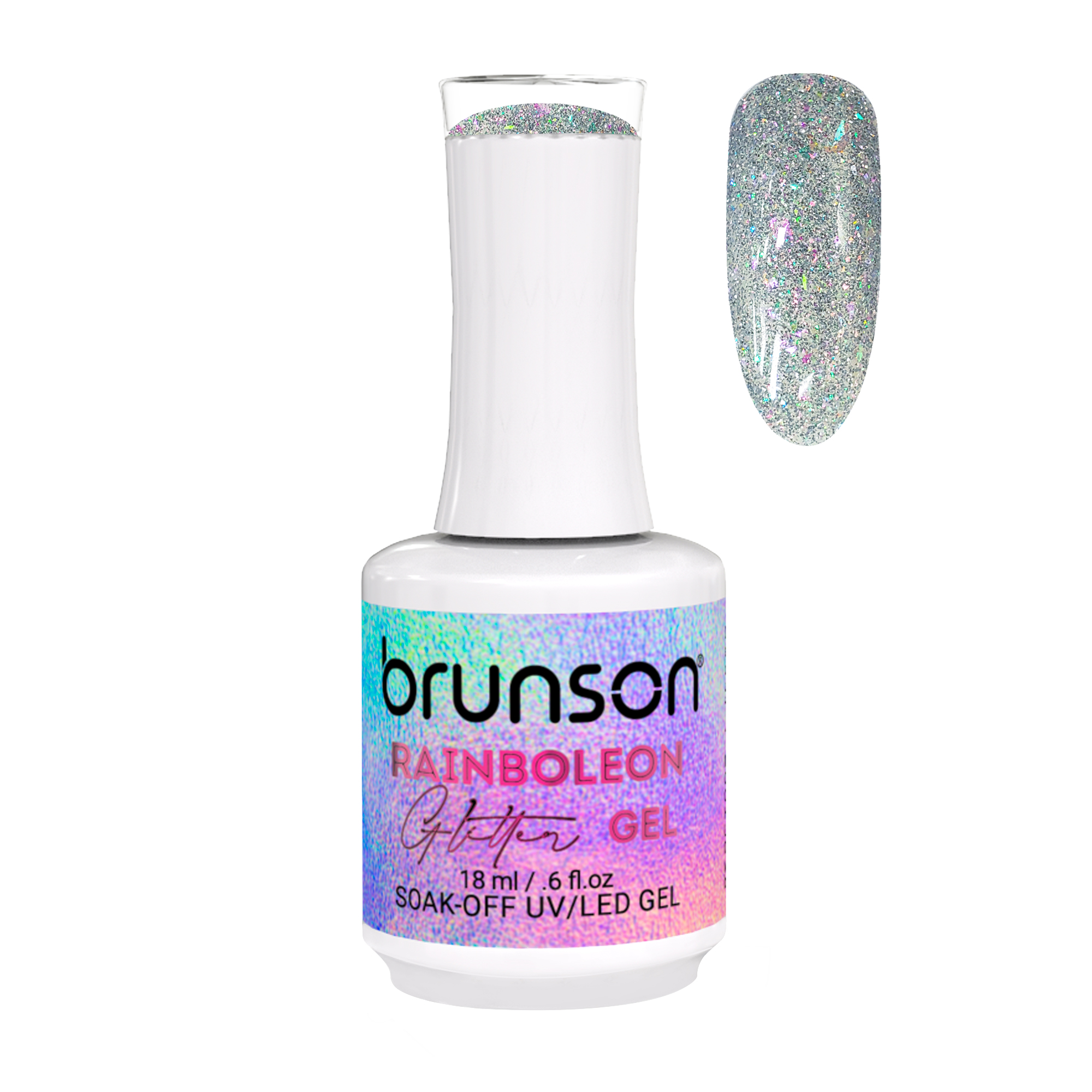 Rainboleon Glitter Gel Polish BRGG01