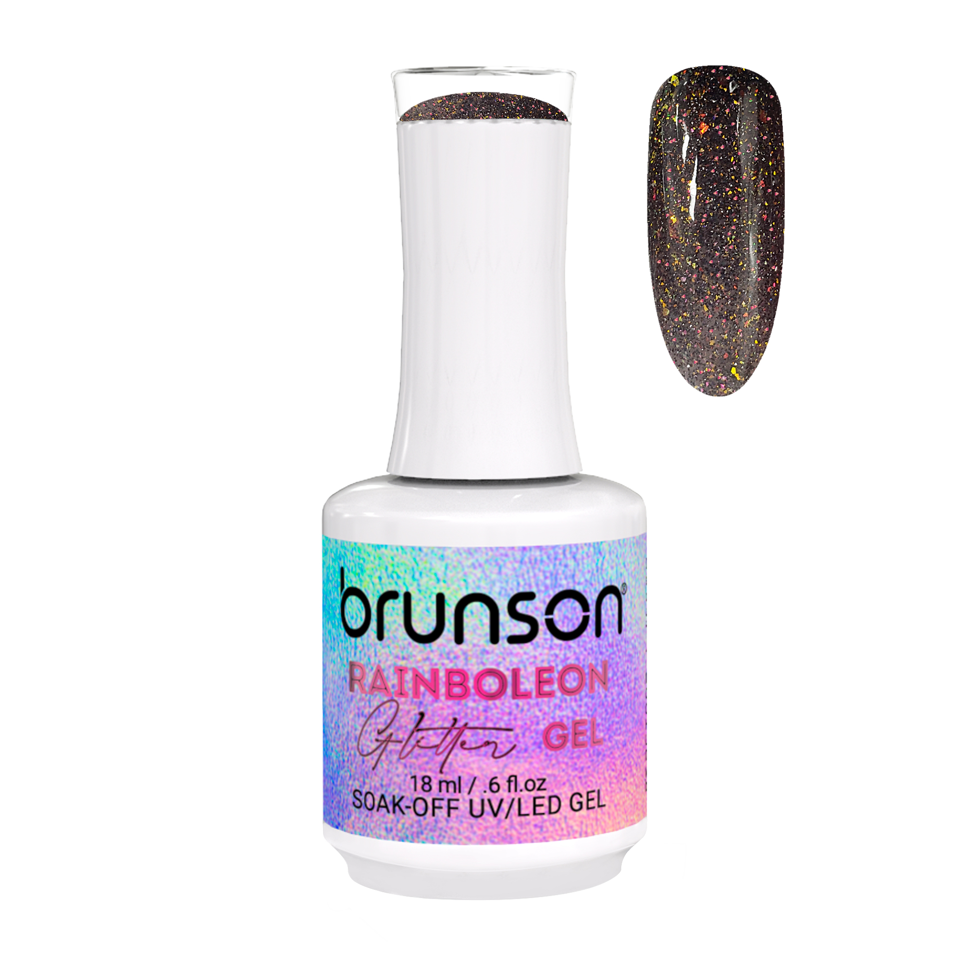 Rainboleon Glitter Gel Polish BRGG10