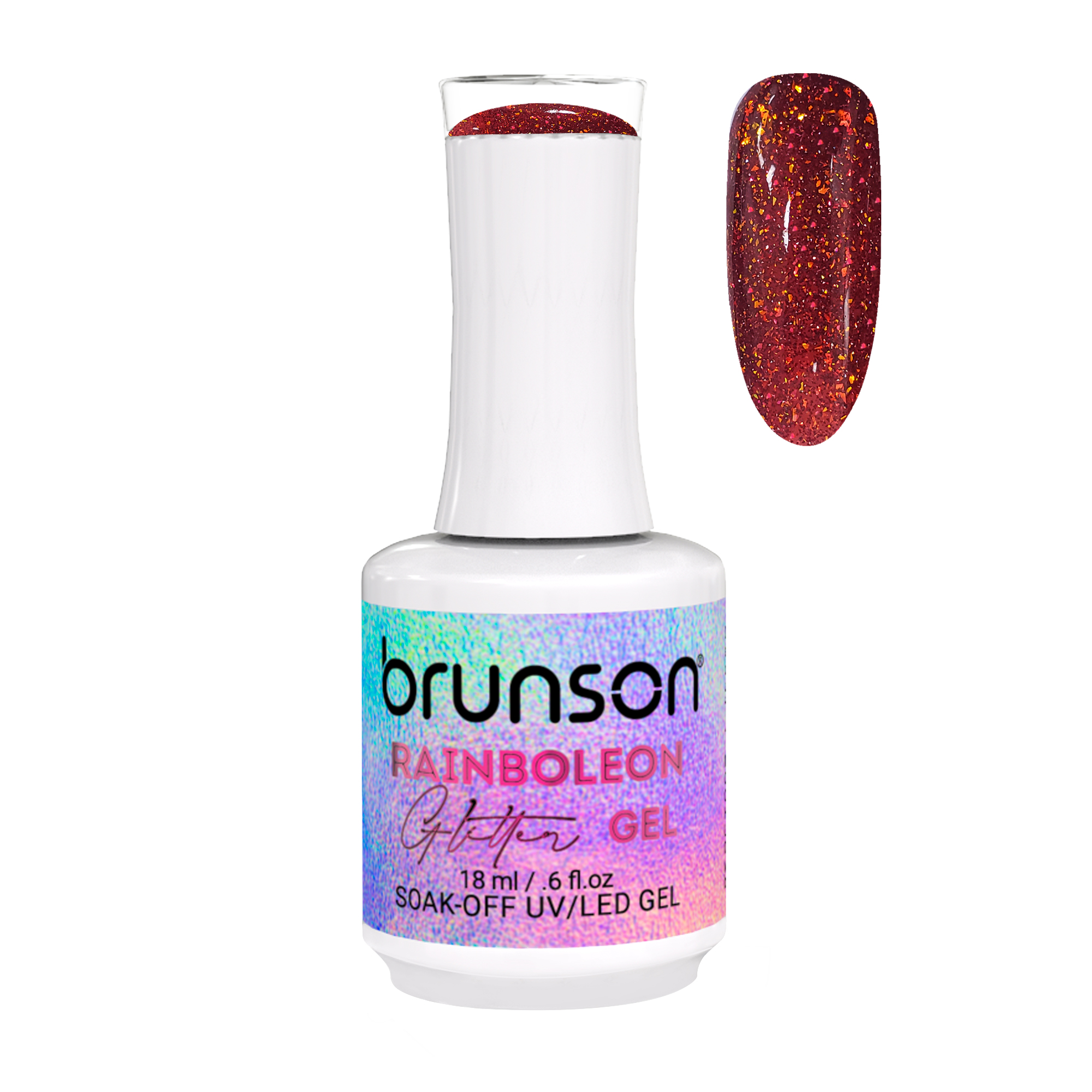 Rainboleon Glitter Gel Polish BRGG11