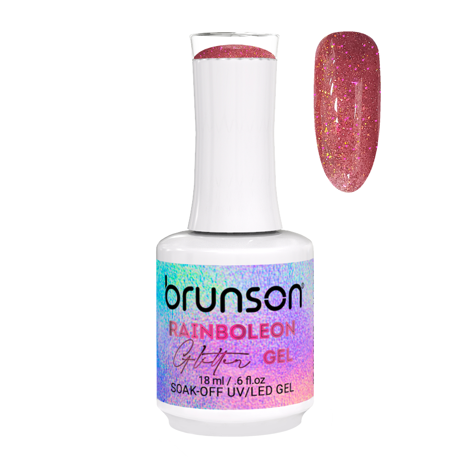 Rainboleon Glitter Gel Polish BRGG12