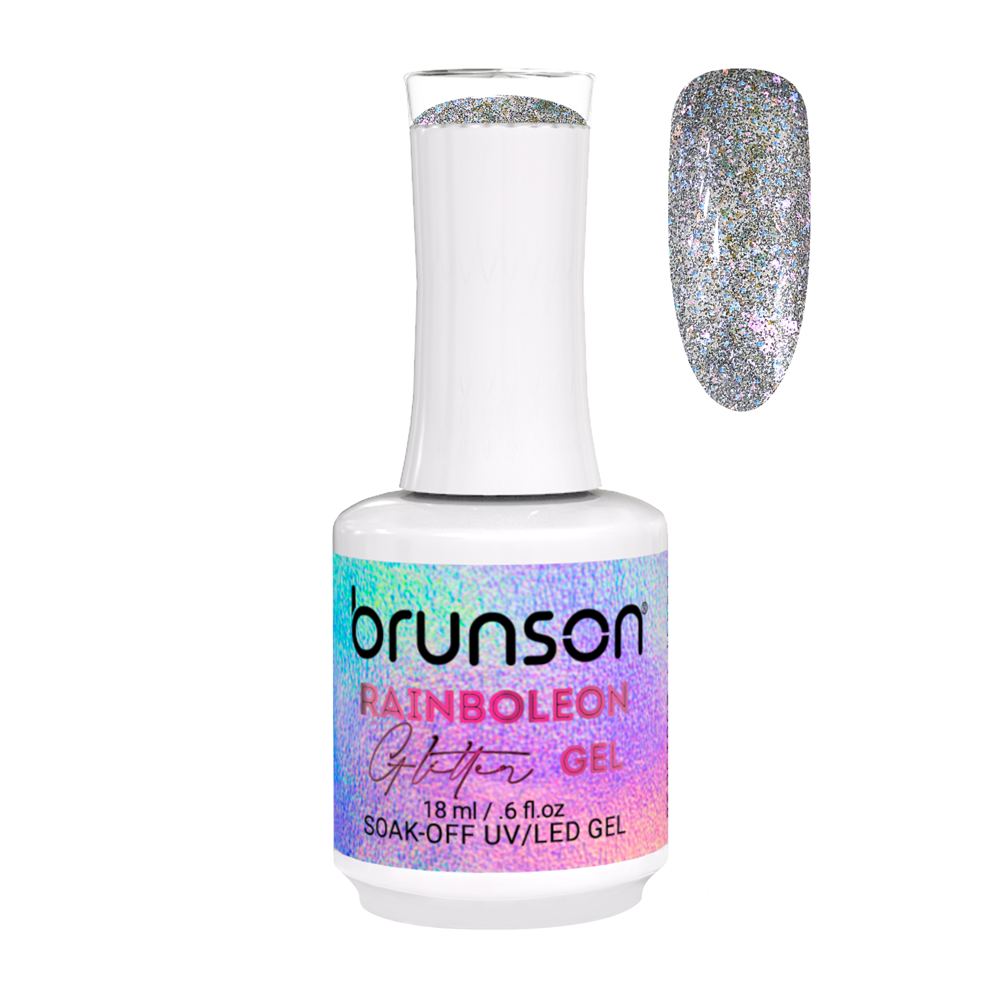 Rainboleon Glitter Gel Polish BRGG02