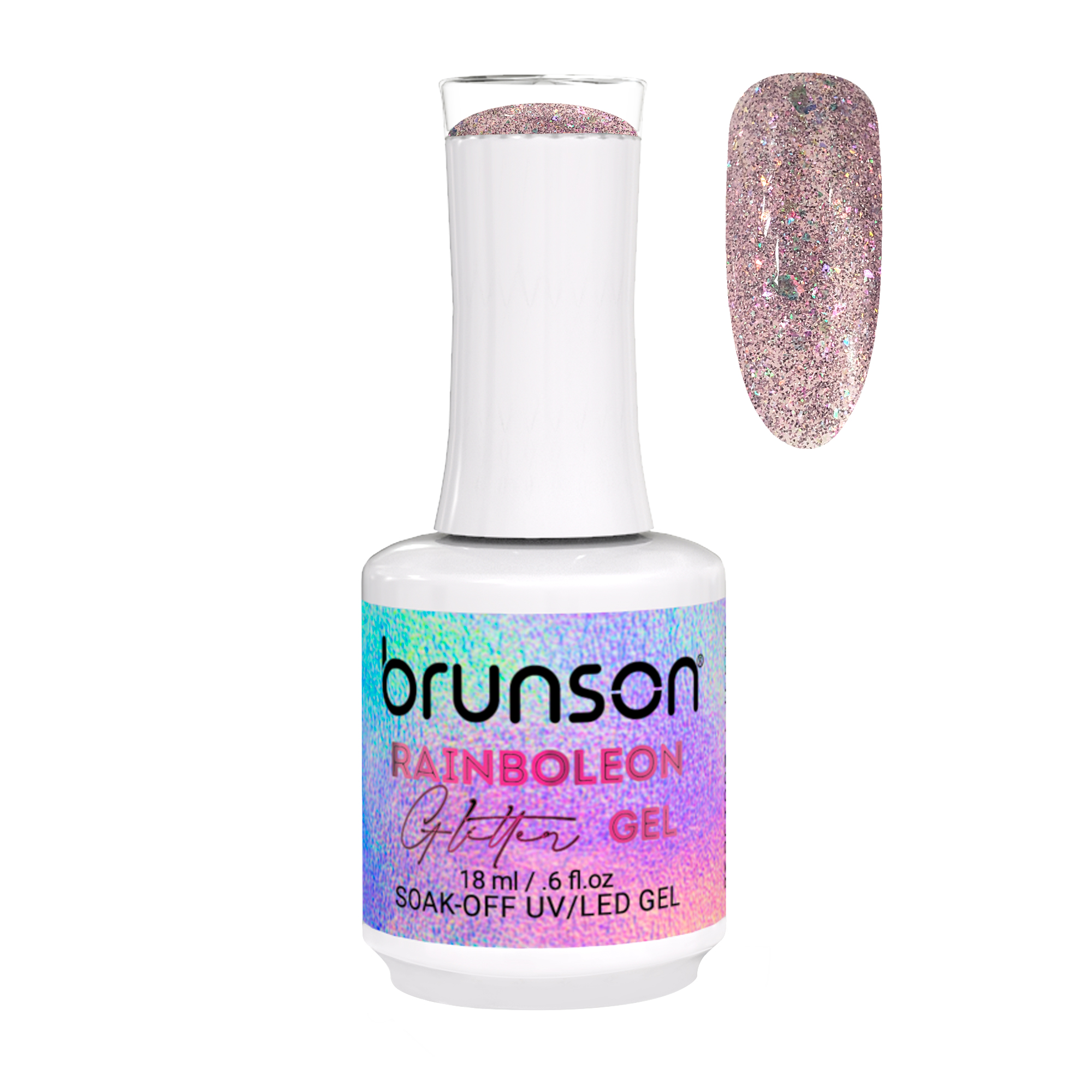 Rainboleon Glitter Gel Polish BRGG04