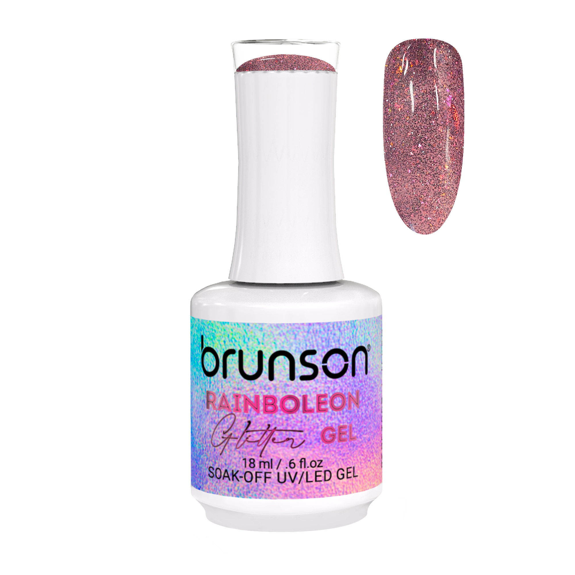 Rainboleon Glitter Gel Polish BRGG06