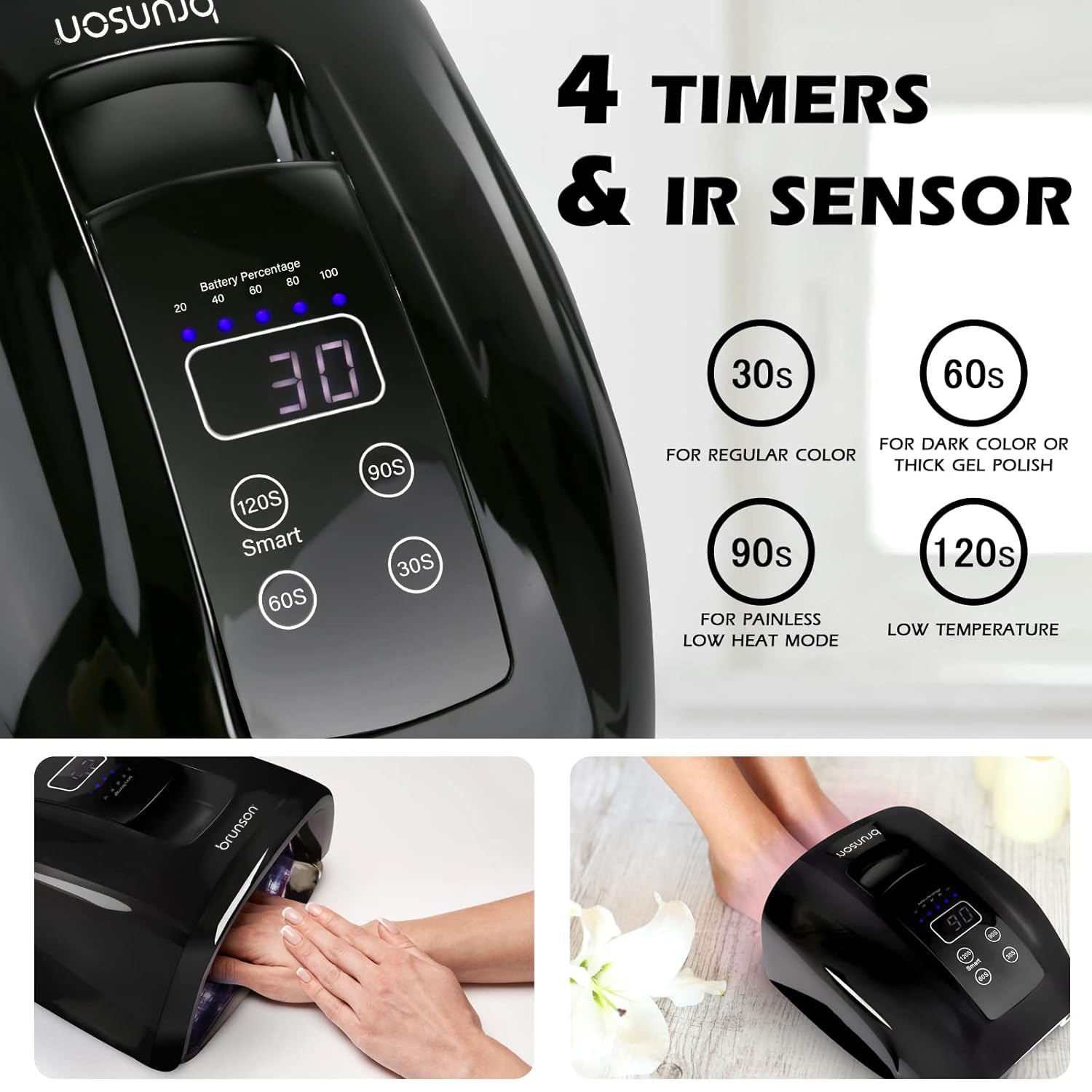 09 Portable UV Lamp-Black