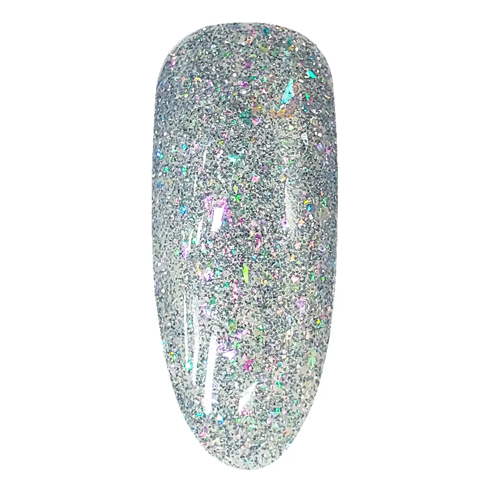 rainboleon glitter nails