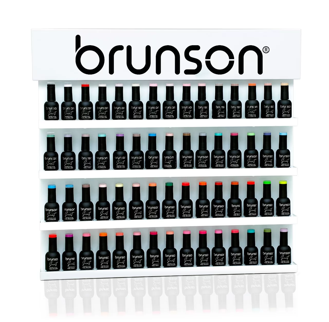salon nail polish rack