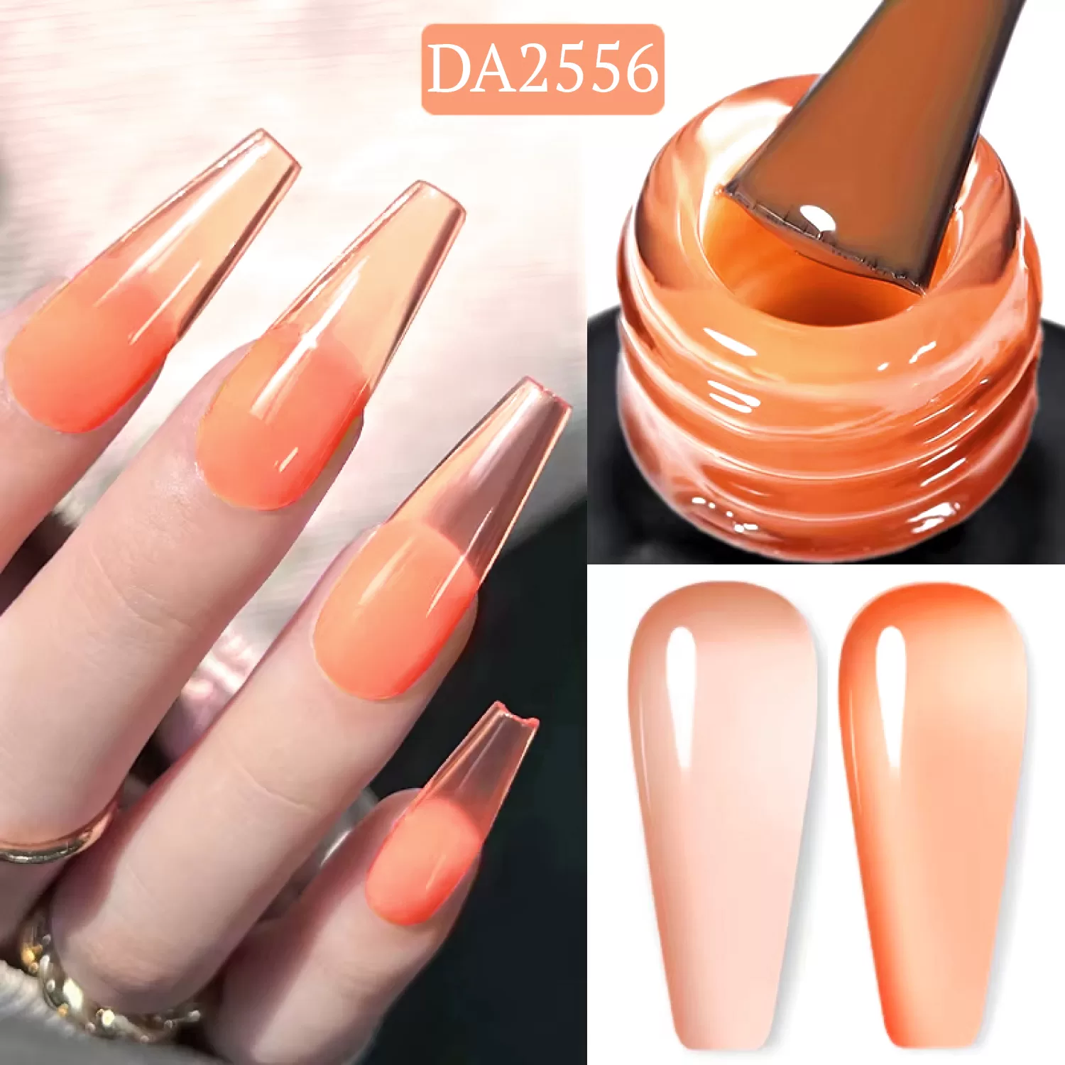 Transparent Glass Gel Polish-DA2556