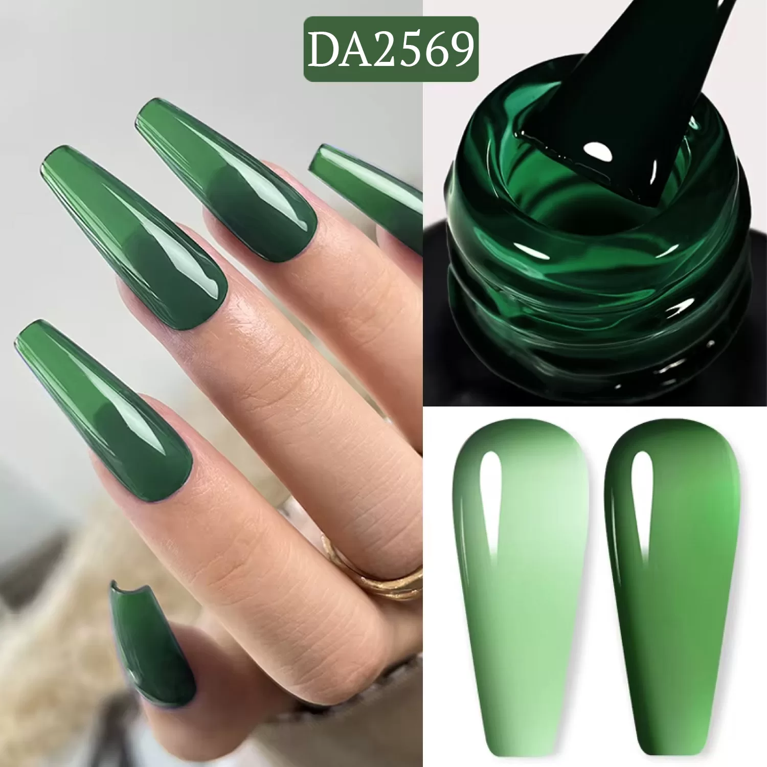 Transparent Glass Gel Polish