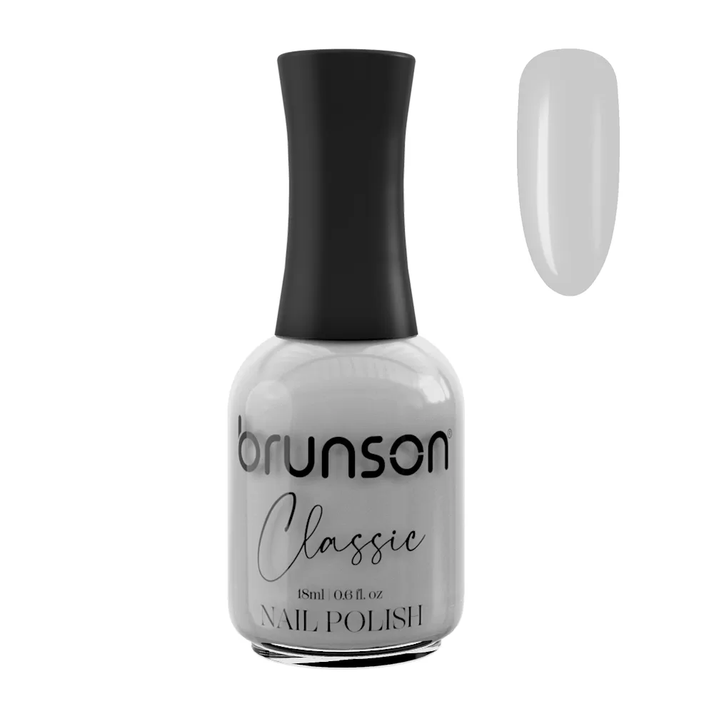 French Silver Classic Nail Polish