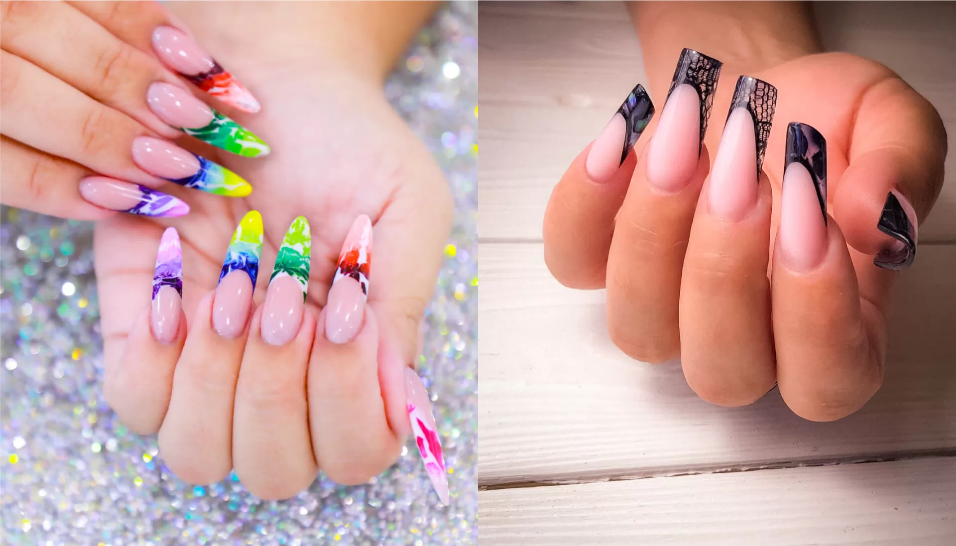 Acrylic Extension nail art course Master class