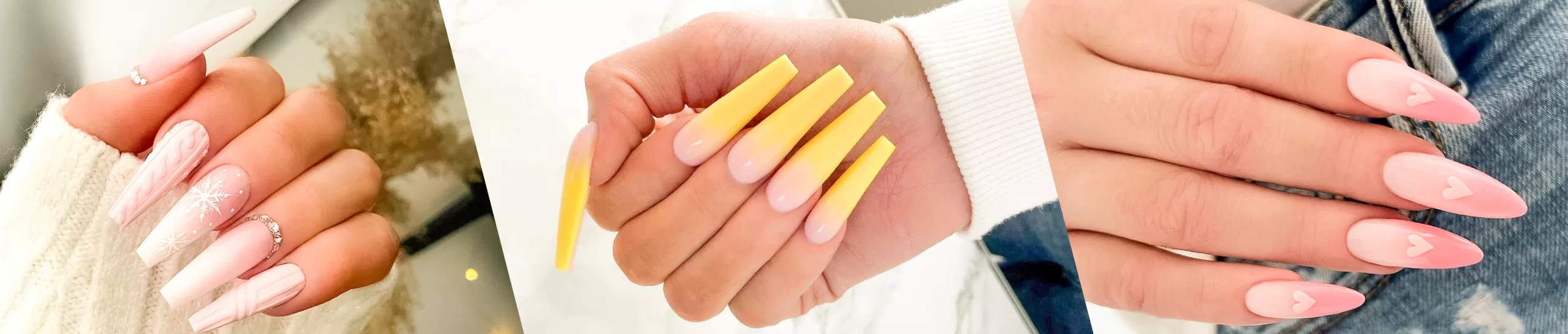 Brunson Acrylic ombre Nail art designs