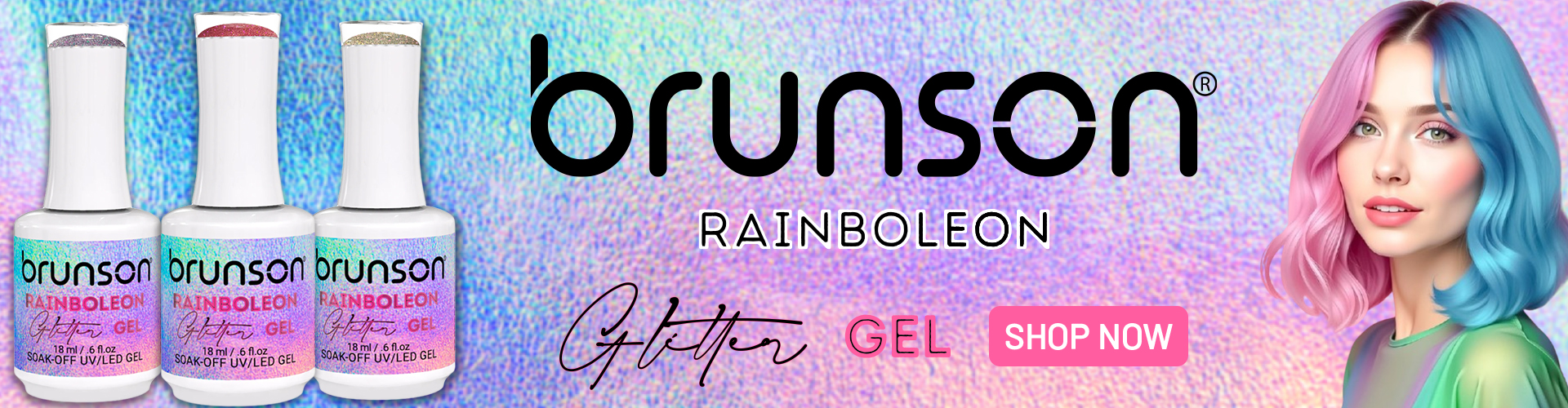 Rainboleon Glitter Gel Polish Collections