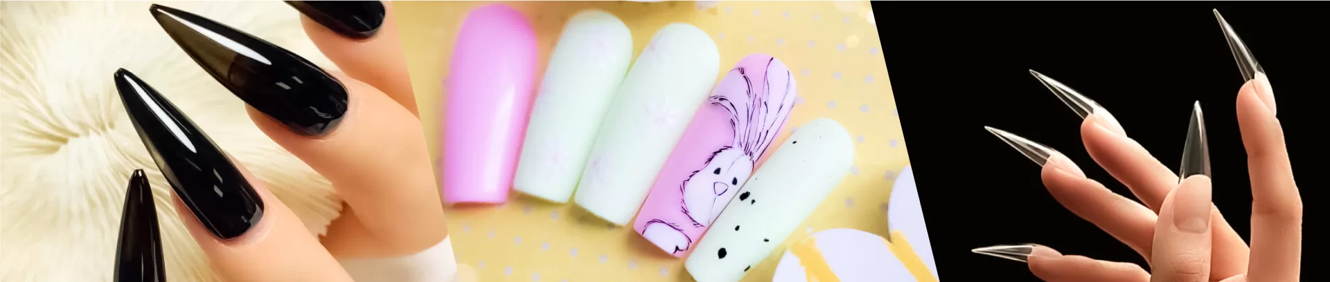 Soft Gel Tips with Gel Polish Manicure