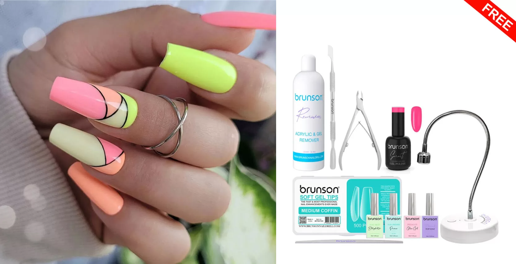 Soft Gel Tips with Gel Polish Manicure Training