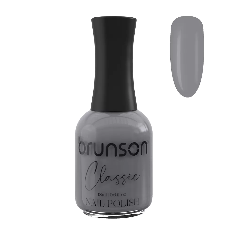 Whisper Gray Classic Nail Polish
