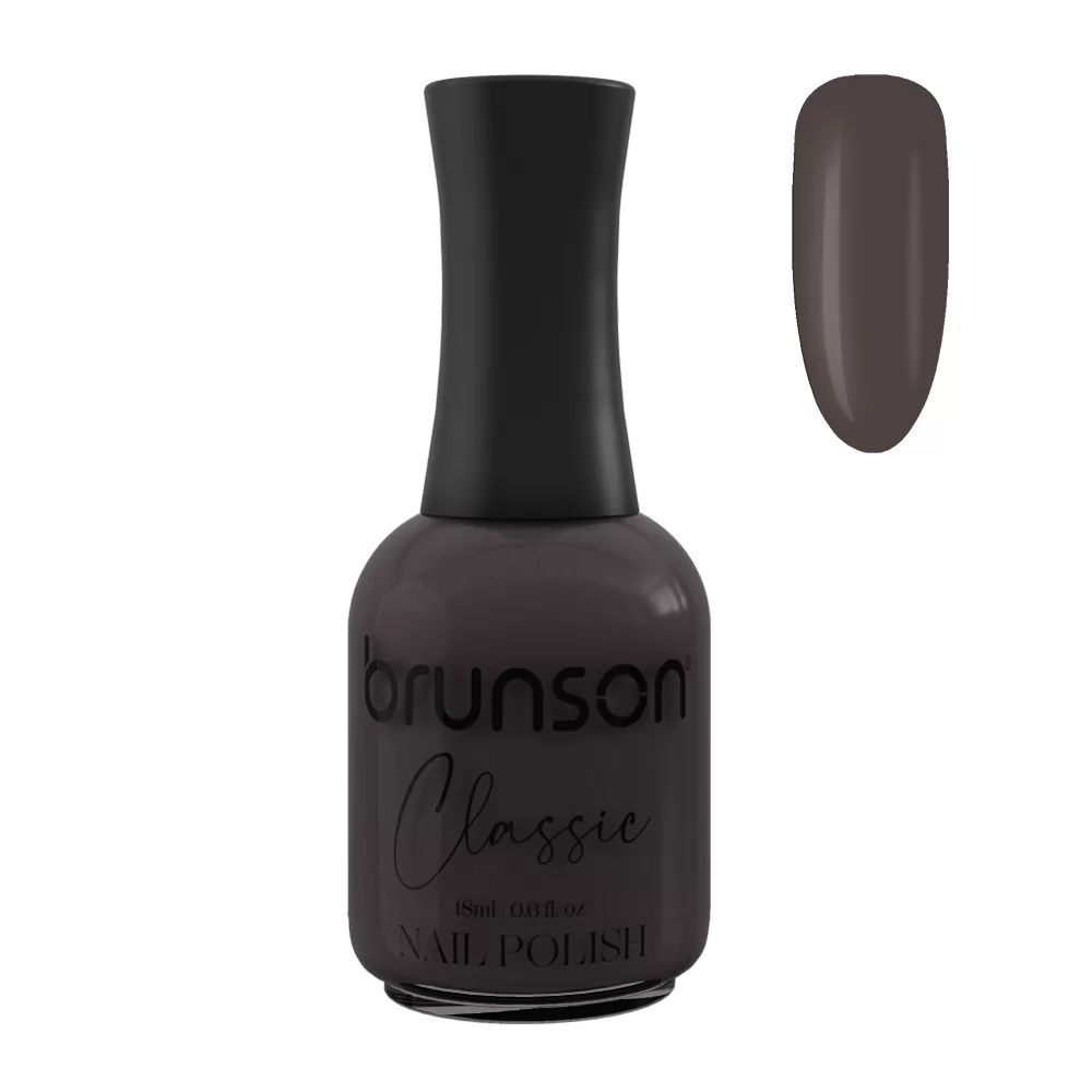 Cedar Brown Classic Nail Polish