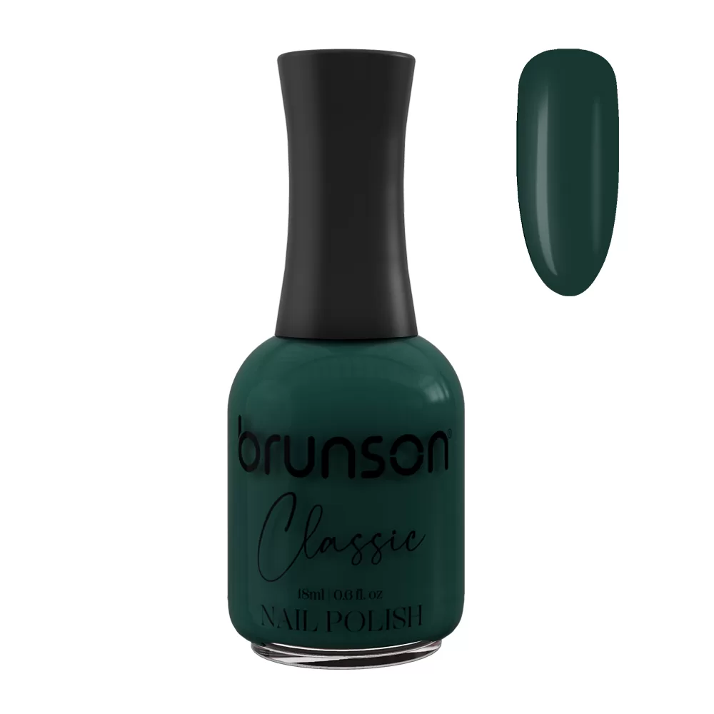 Hunter Green Classic Nail Polish
