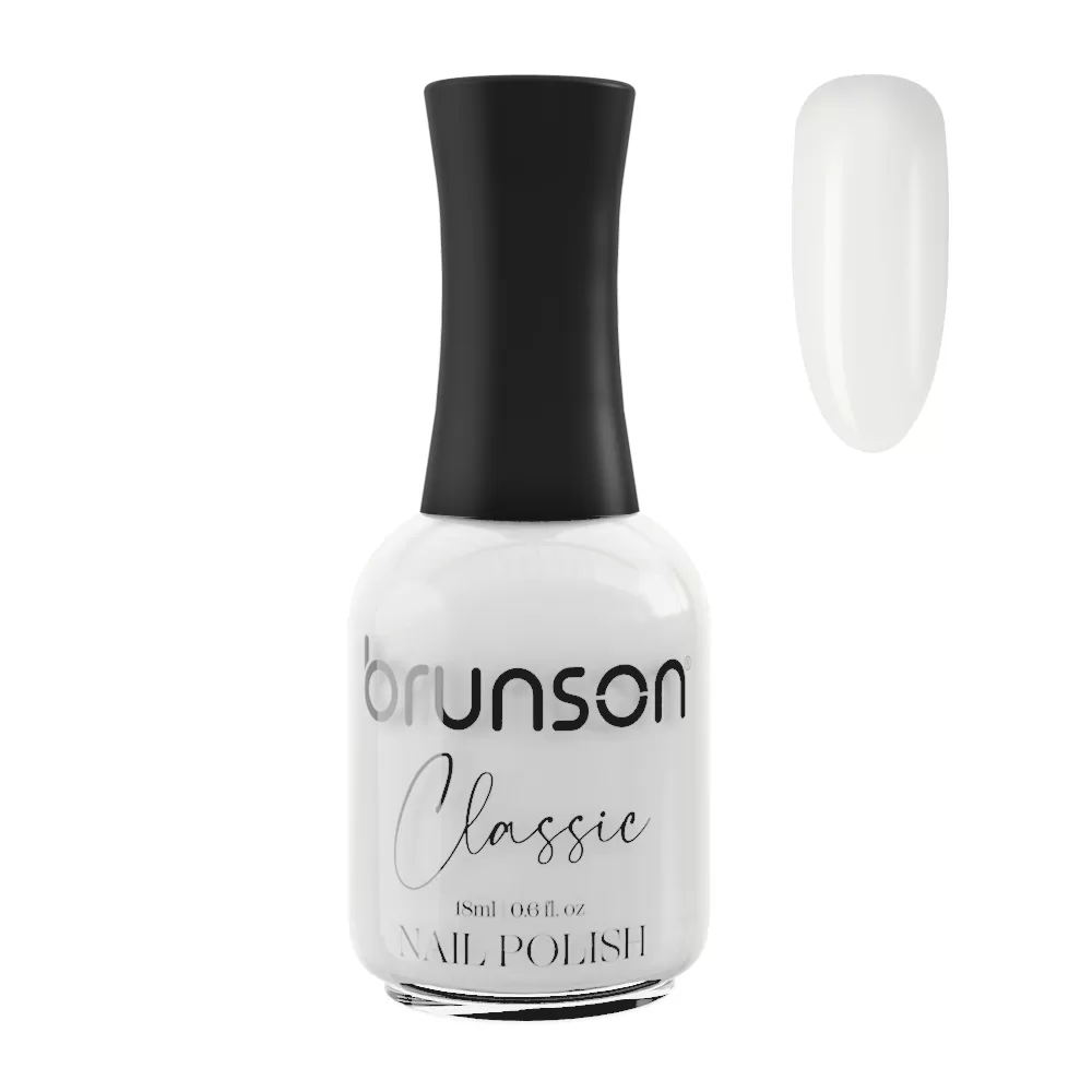 White Canvas Classic Nail Polish