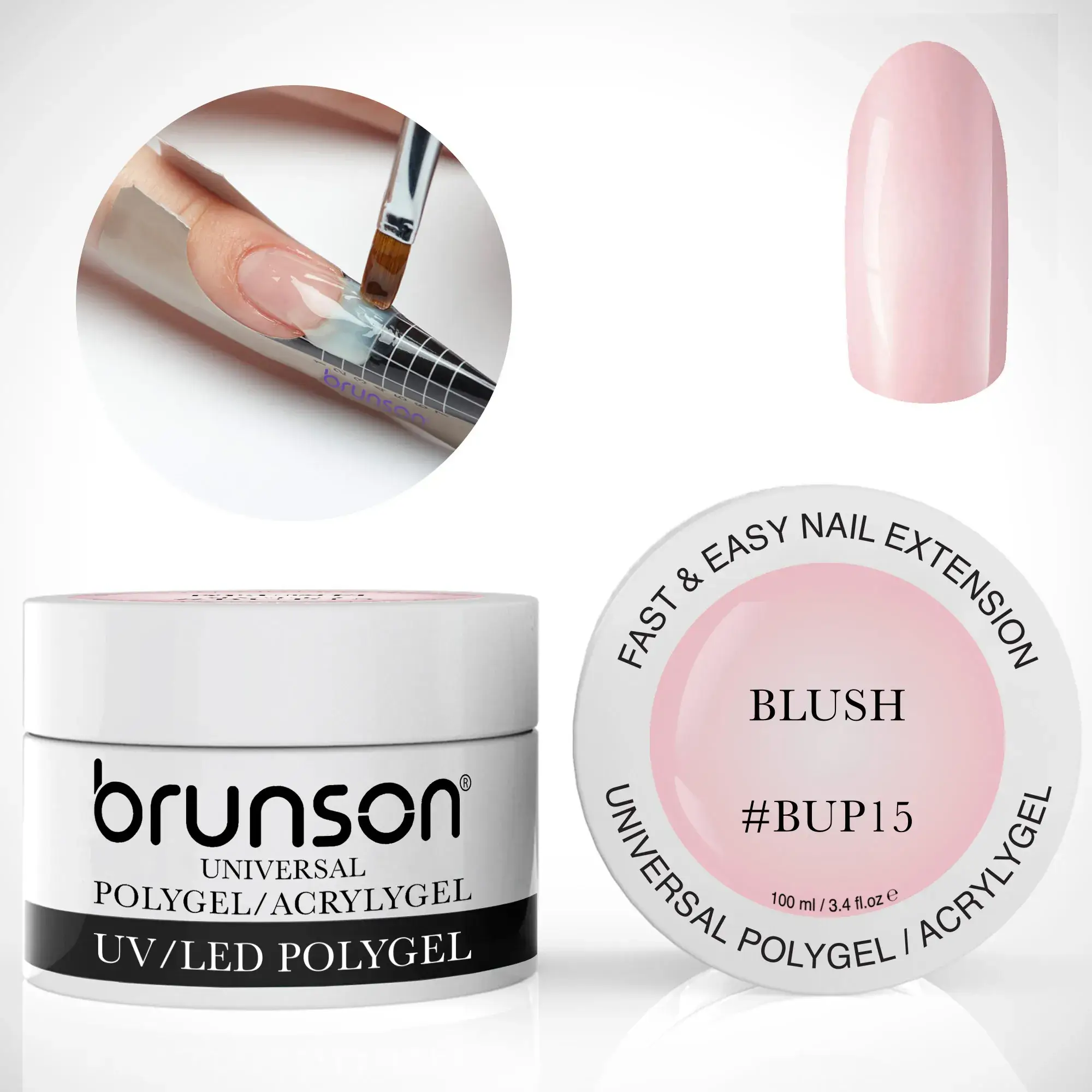Blush Universal Polygel Jar