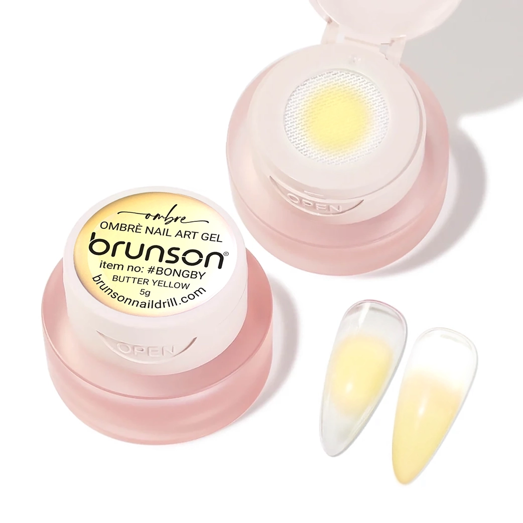 Butter Yellow Ombre Nail Art Gel