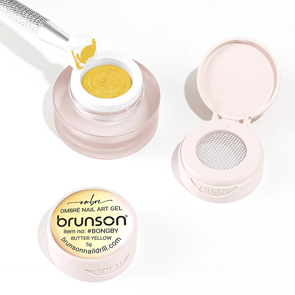 butter-yellow-nail-art-gel-03 OMBRE NAIL ART GEL