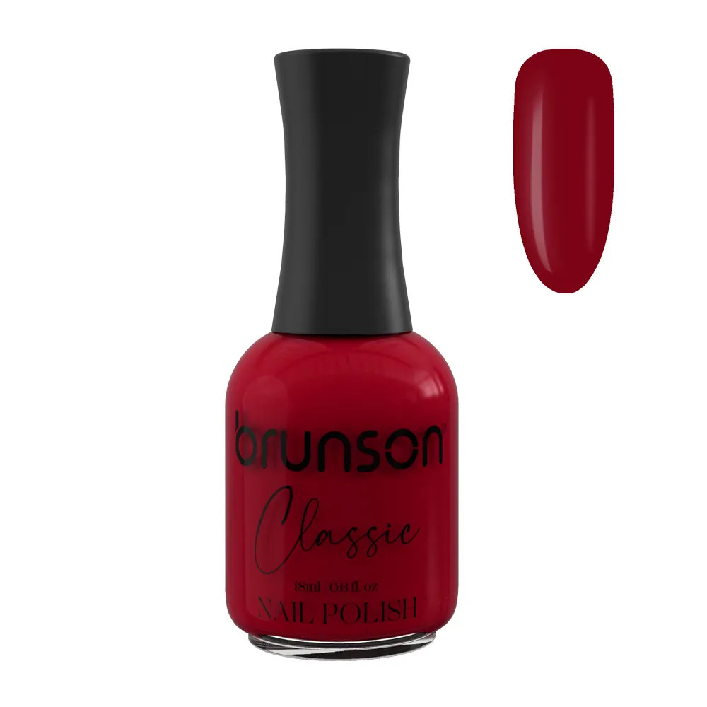 classic-nail-polish-BCP196 Poppy Red Classic Nail Polish