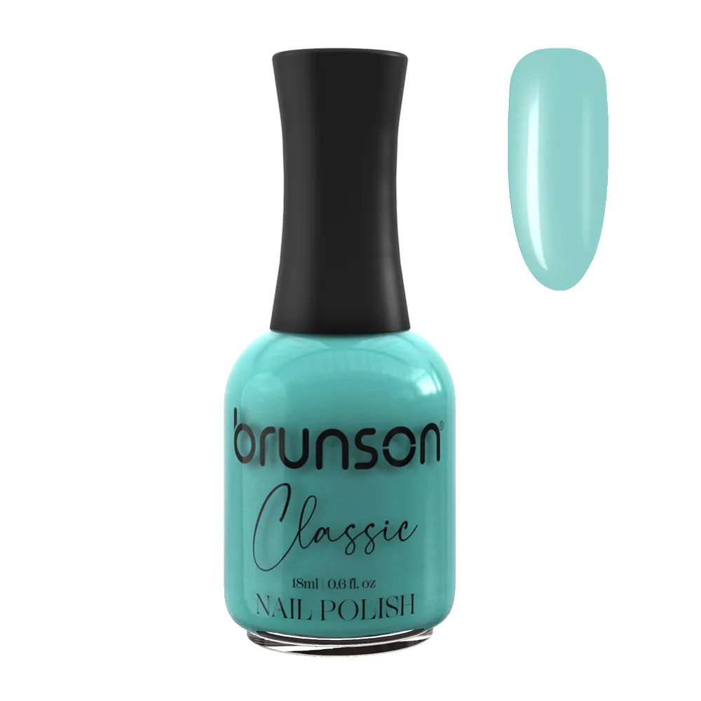 Teal to Blue Classic Nail Polish