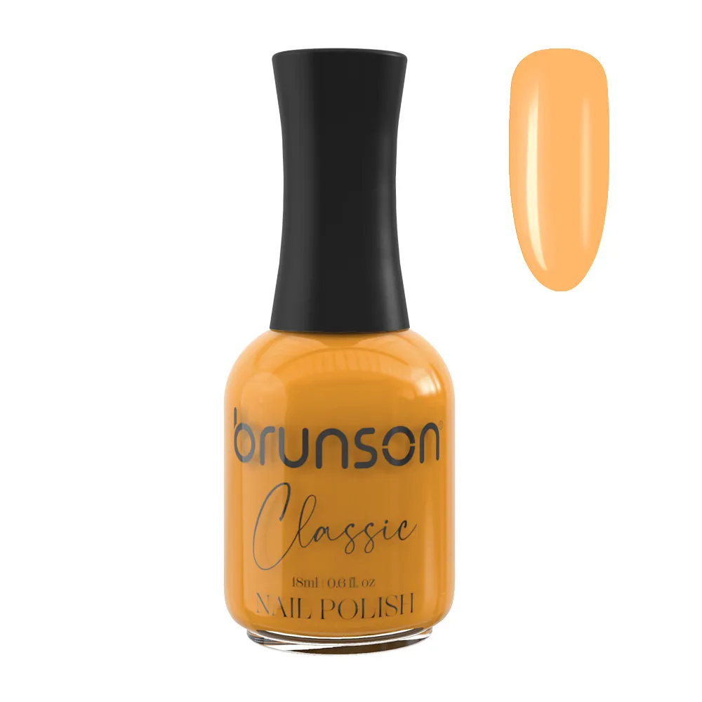 Orange you glad? Nail Polish | Brunson Orange Shade Nail Polish