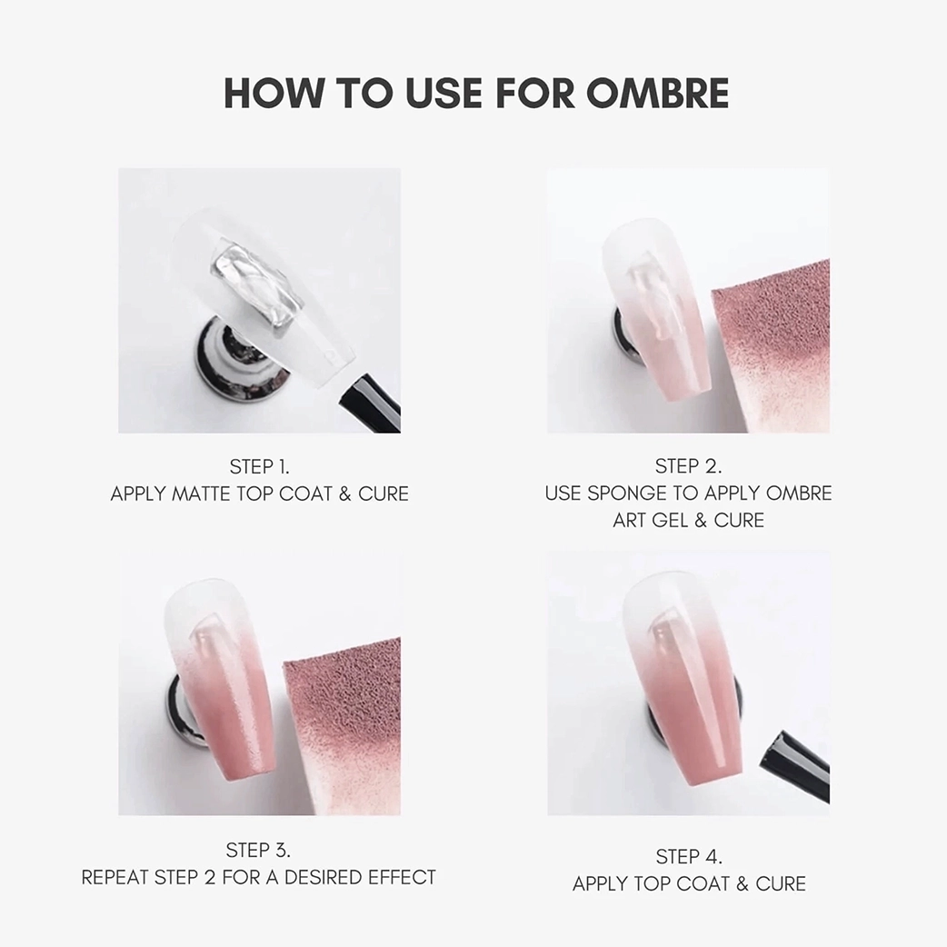 ombre-nail-art-diy-set-how-to-use how to use brunson ombre nail art gel