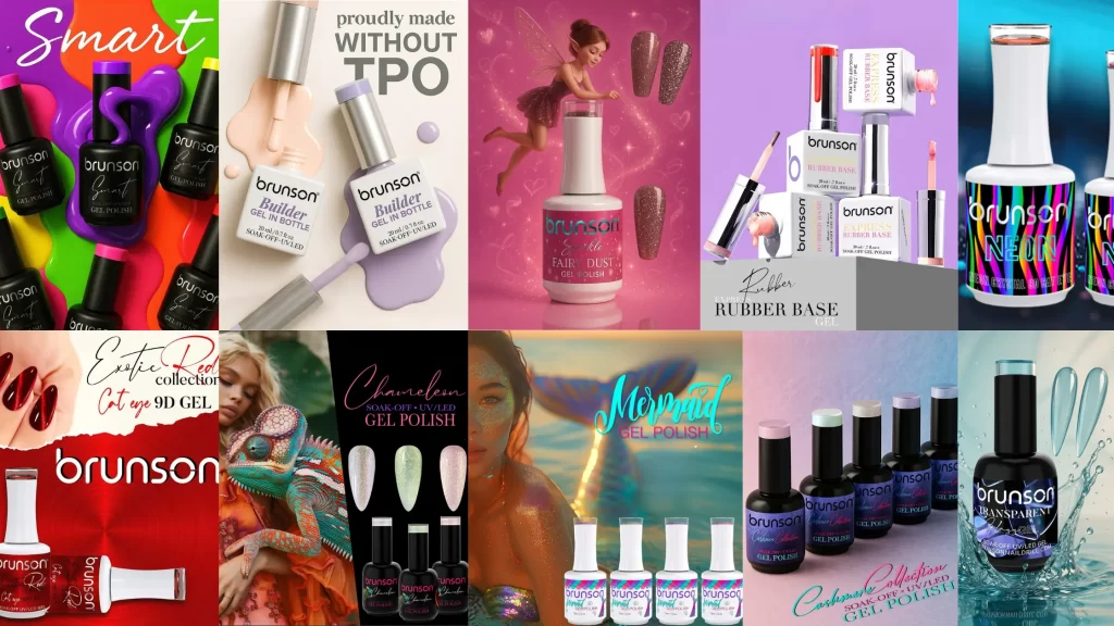 Gel Polish in Dubai | Gel Polish Brand - Brunson | 