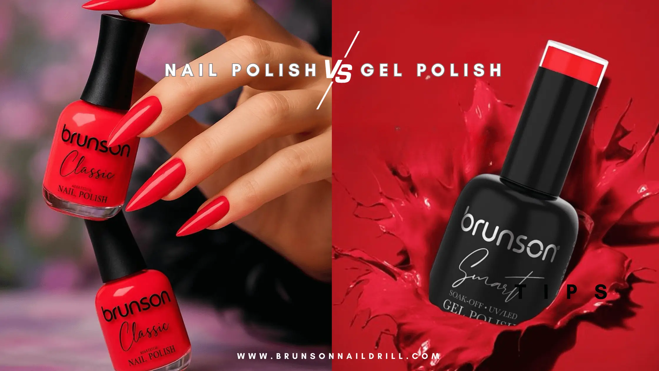 What is the difference between nail polish and gel polish