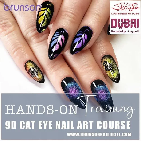 Cat eye gel polish course in Dubai