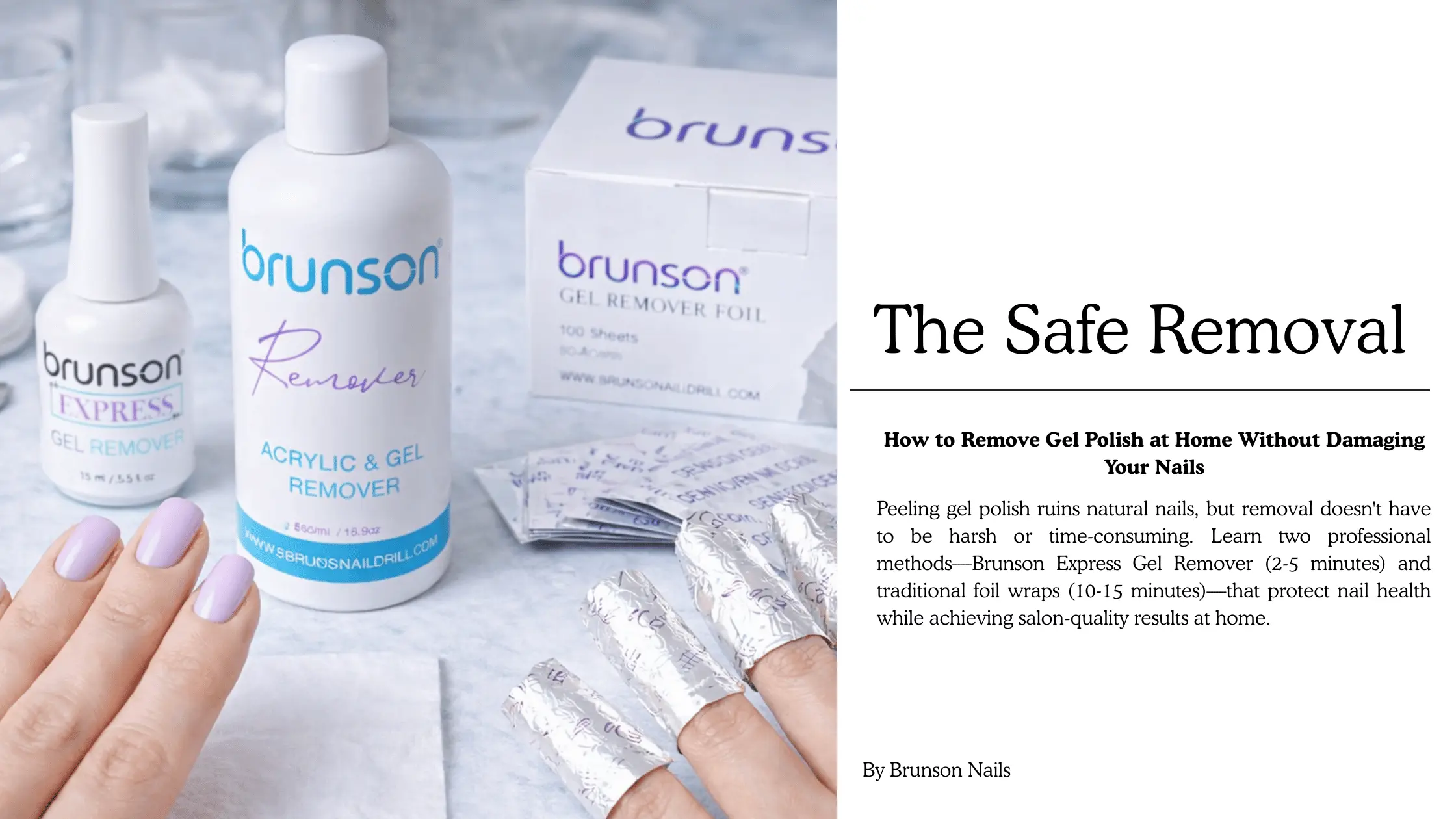 How to Remove Gel Polish at Home